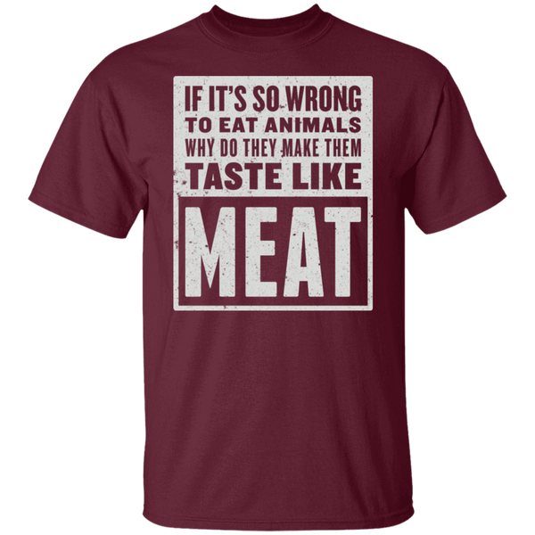 Funny Grilling Meat Eater Short-Sleeve T-Shirt
