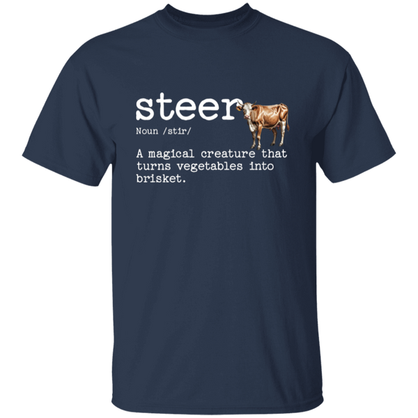 Steer Brisket Definition T-Shirt