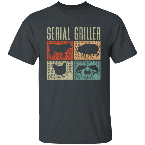 Serial Griller Color Panel T-Shirt