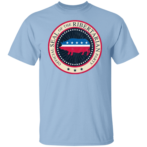 Official RIBertarian Party Seal T-Shirt