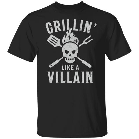 Grillin' Like a Villian T-Shirt