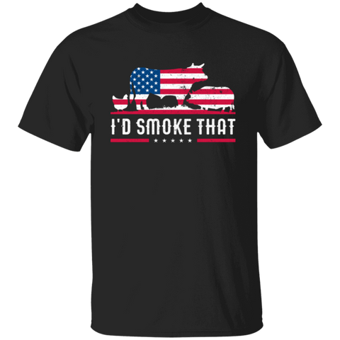 Patriotic I'd Smoke That T-Shirt