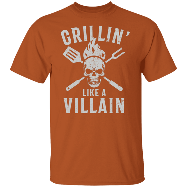 Grillin' Like a Villian T-Shirt