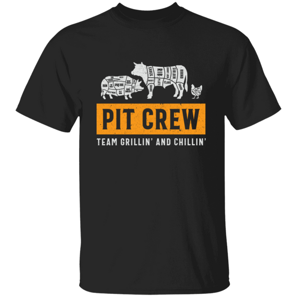 Pit Crew - Team Grillin' & Chillin' T-Shirt