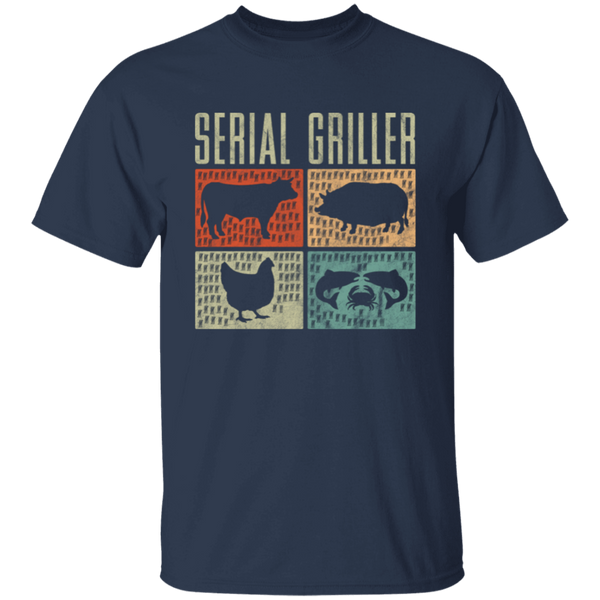 Serial Griller Color Panel T-Shirt