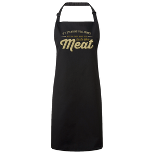 Funny Retro Style Meat Lover Unisex Butcher Apron