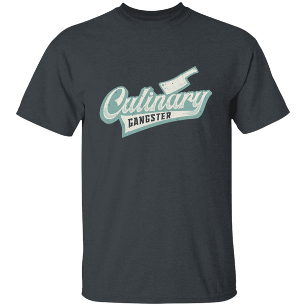 Retro Culinary Gangster Cleaver T-Shirt