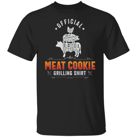 Official Meat Cookie Grilling Shirt T-Shirt