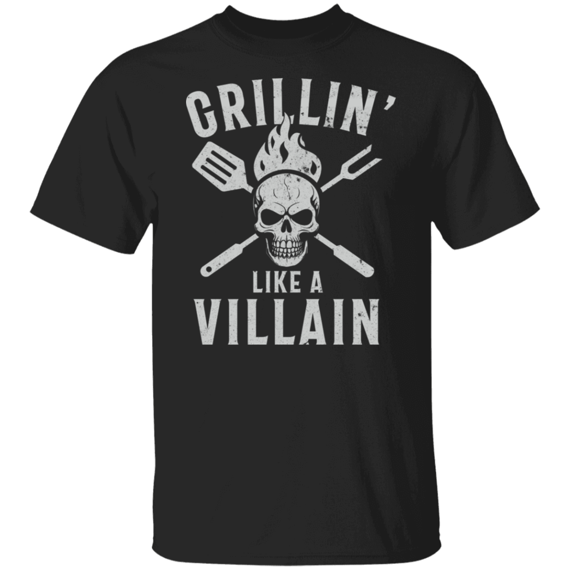 Grillin' Like a Villian T-Shirt