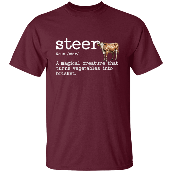 Steer Brisket Definition T-Shirt