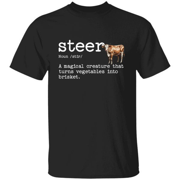 Steer Brisket Definition T-Shirt