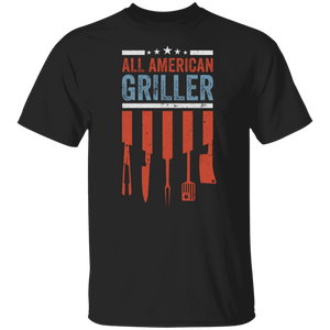 All American Griller Red White & Blue T-Shirt