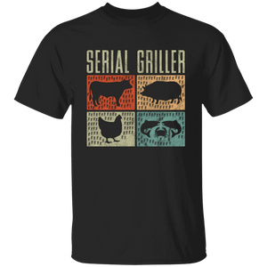 Serial Griller Color Panel T-Shirt