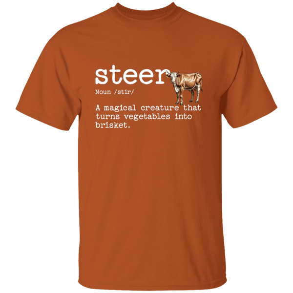 Steer Brisket Definition T-Shirt