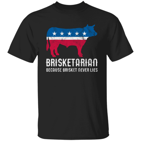 Brisketarian Party Red, White, & Blue T-Shirt