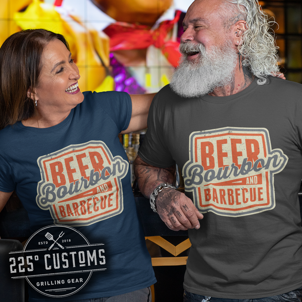 Beer Bourbon and BBQ T-Shirt