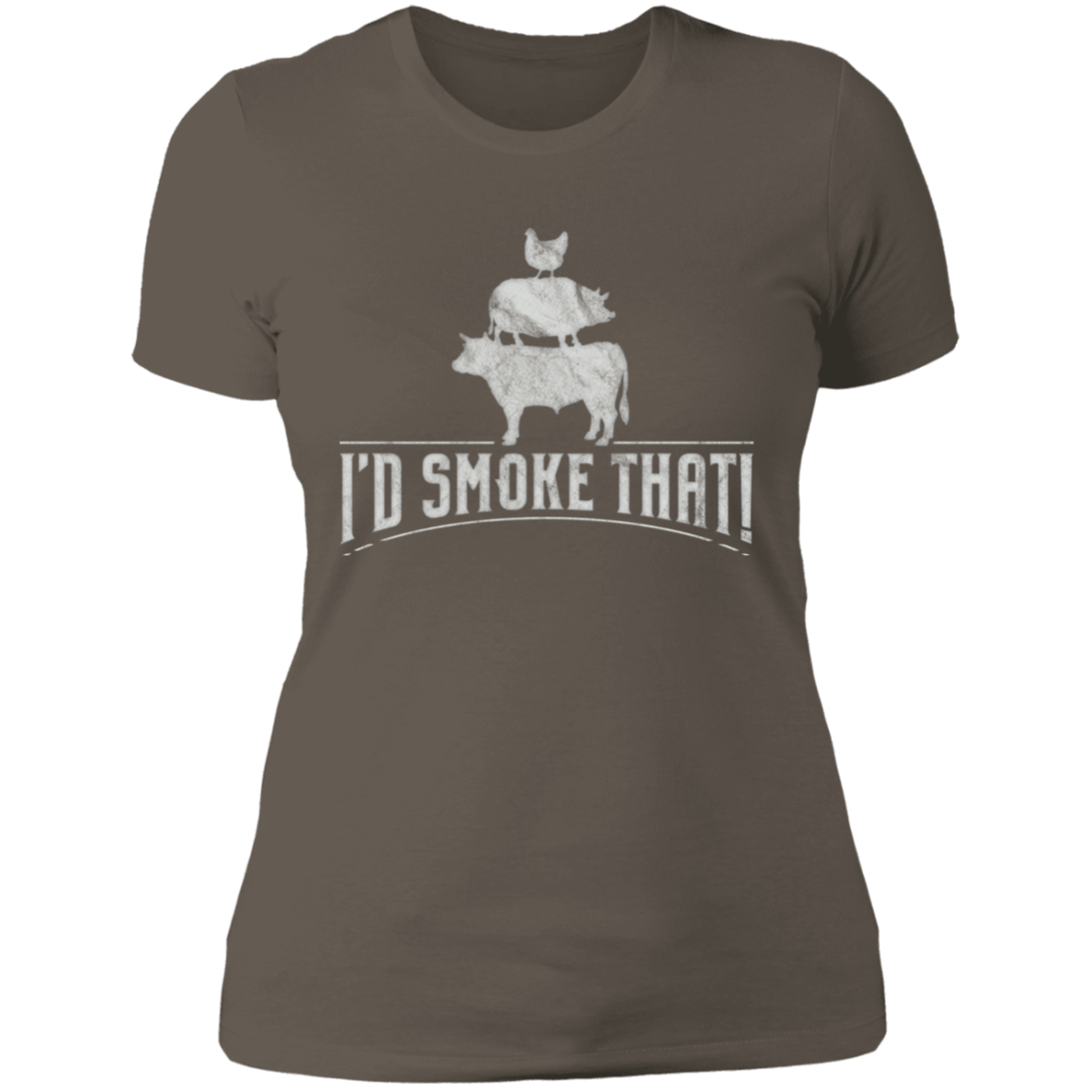 I'd Smoke That! Boyfriend T-Shirt