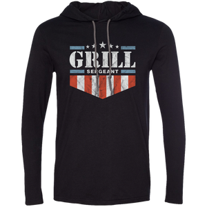 Grill Sergeant - Red White and Blue T-Shirt Hoodie