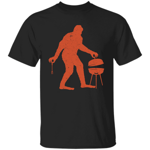 Sasquatch Grilling BBQ Short-Sleeve T-Shirt