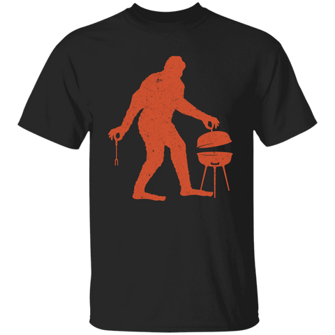 Sasquatch Grilling BBQ Short-Sleeve T-Shirt