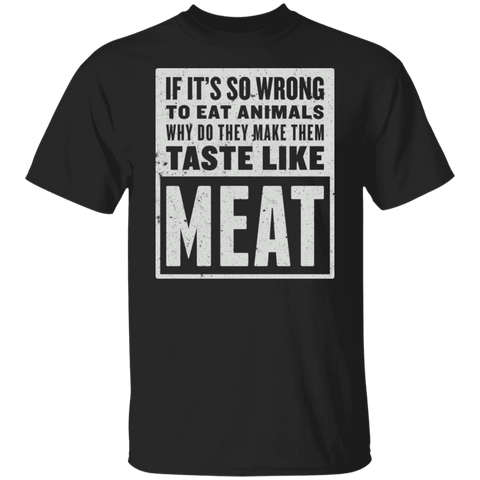 Funny Grilling Meat Eater Short-Sleeve T-Shirt