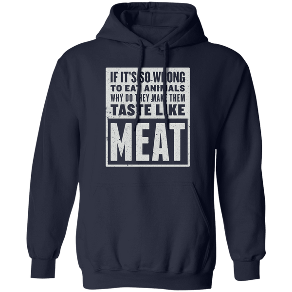 Funny Grilling Meat Eater Pullover Hoodie