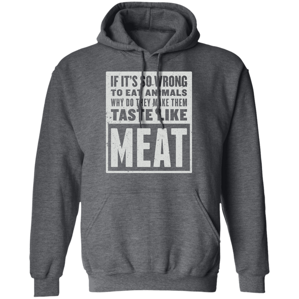 Funny Grilling Meat Eater Pullover Hoodie