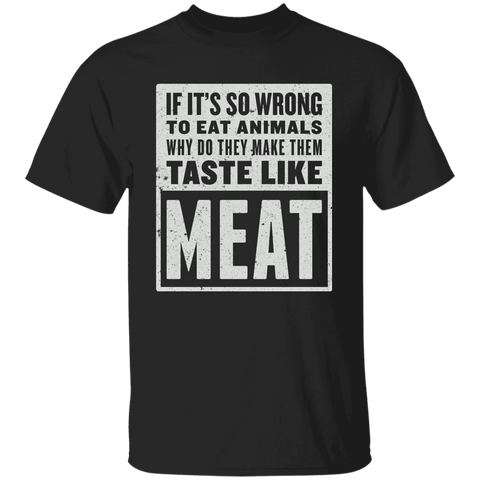 Funny Grilling Meat Eater Short-Sleeve T-Shirt