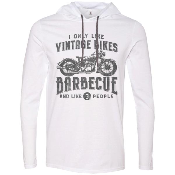 Vintage Bikes and Barbecue T-Shirt Hoodie